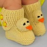 baby booties free pattern
