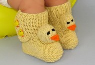 baby booties free pattern