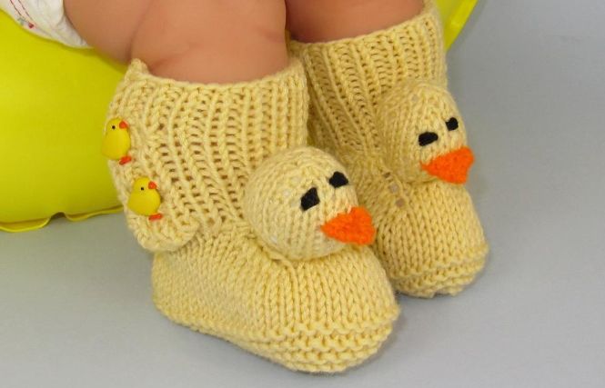 baby booties free pattern